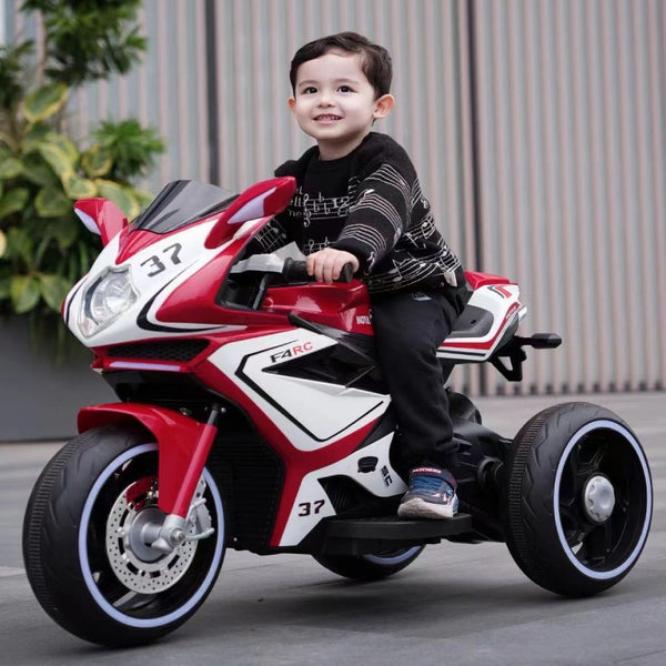6V Kids Electric Motorcycle / Ride On Motorcycle / Electric Toys Car w/3 Wheels, LED Lights, Music